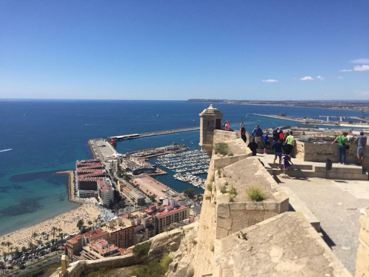 Apartamento Centrico Castillo S. Barbara Alicante Zewnętrze zdjęcie